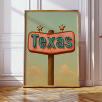 Texas Roadside – Where the Sky’s Bigger and the Signs Are Bolder