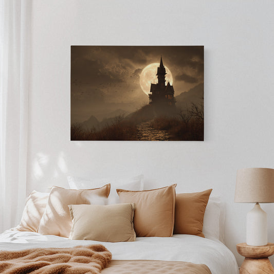 The Watcher Beneath the Moonlight
