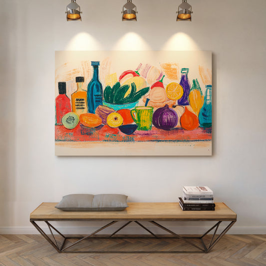 Kitchen Stories In Rainbow Hues