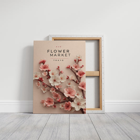 Cherry Blossoms Paint Tokyo Dreams