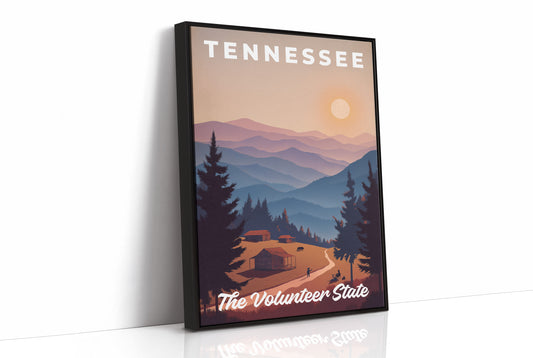 Tennessee Ridges Hold Evening's Glow