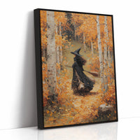 Through Golden Leaves She Dances