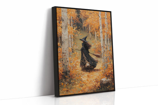 Through Golden Leaves She Dances