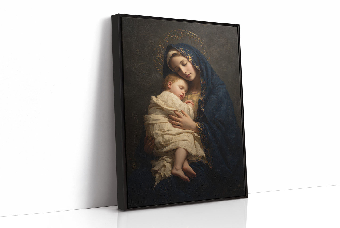 Sacred Light Fills Winter's Corner