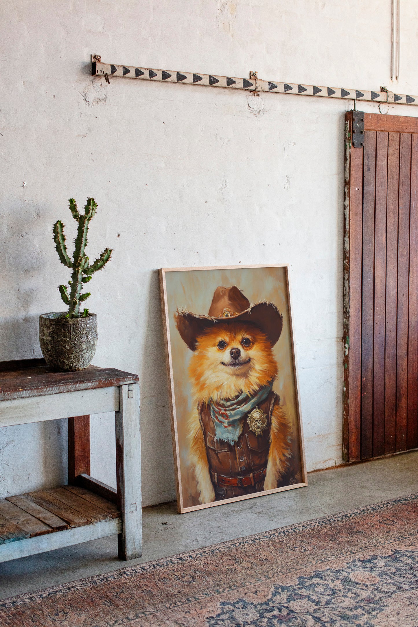 Pomeranian Wild West Deputy