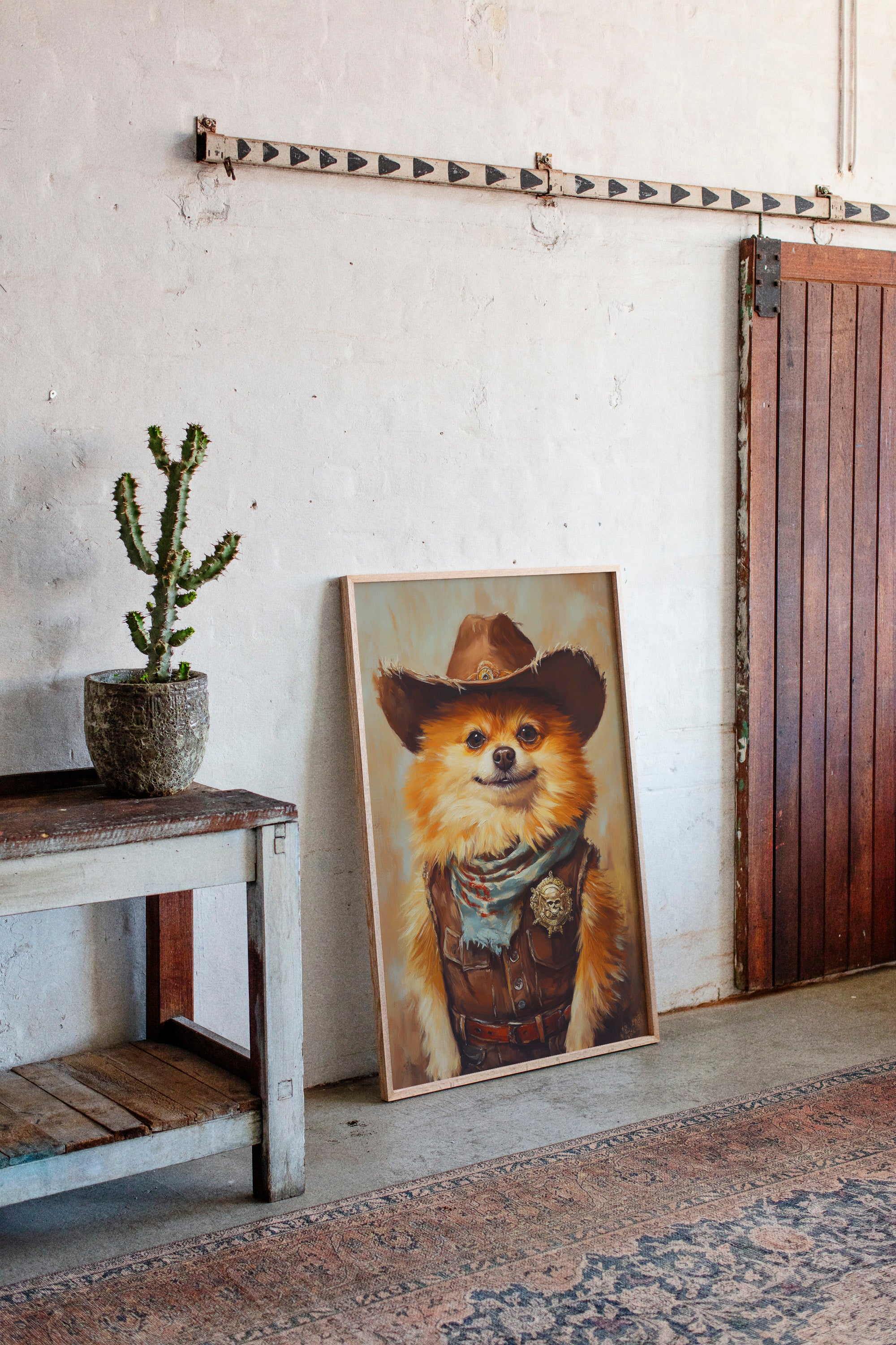 Pomeranian Wild West Deputy