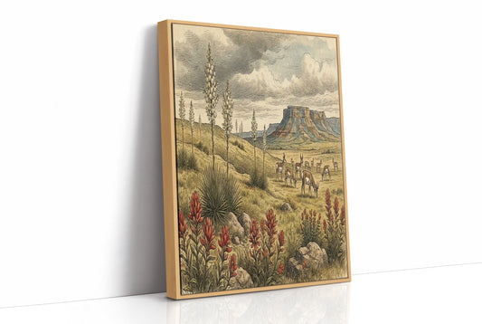 Pronghorn Beneath the Mesa