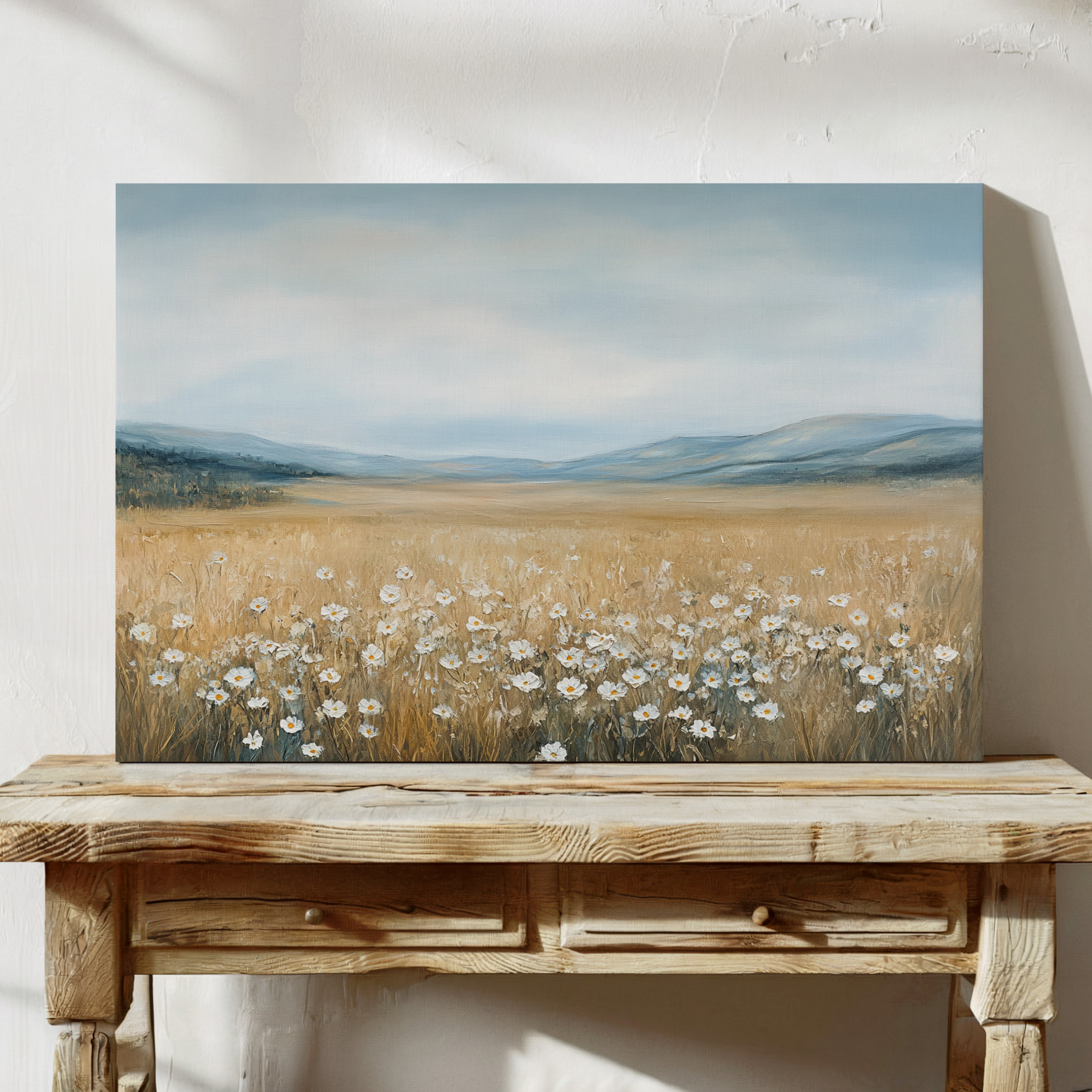 Daisies Dance Through Golden Fields