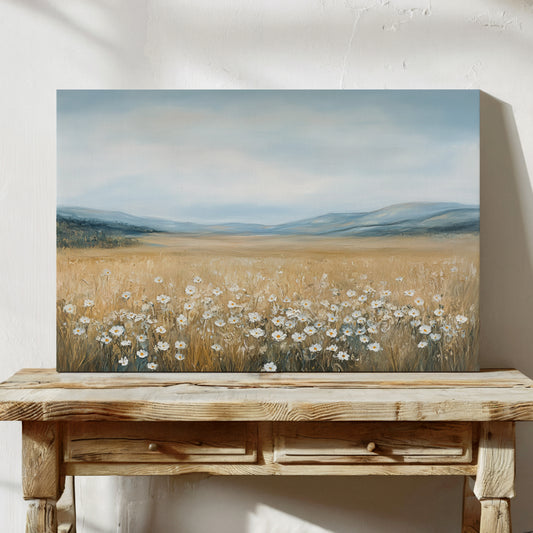 Daisies Dance Through Golden Fields