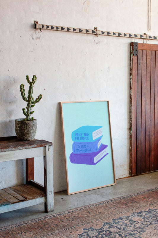 Classic Books Meet Desert Solitude