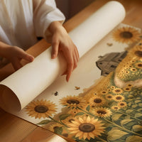 The Lord Is My Shepherd: Sunflower Barn Path