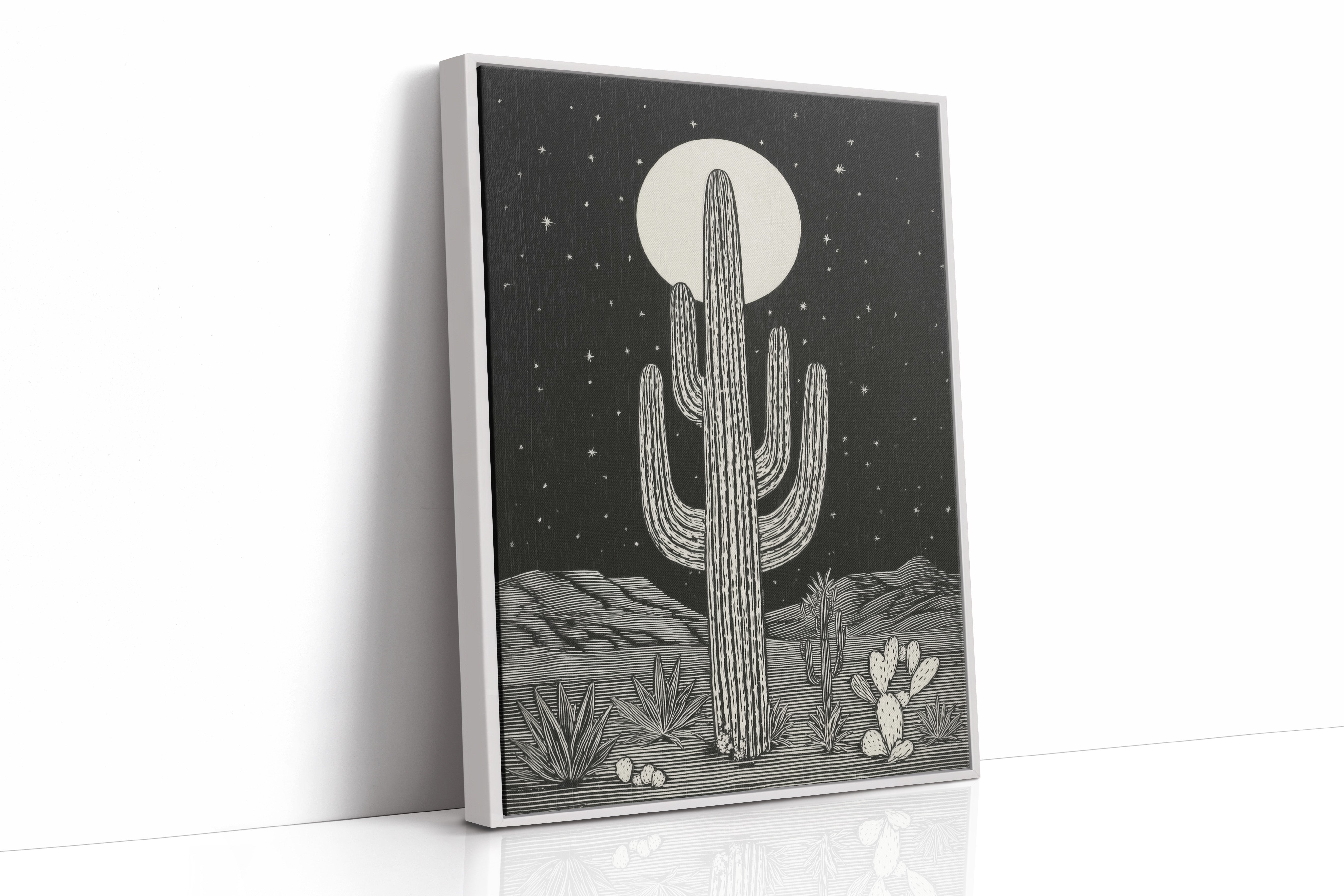 Beneath The Desert's Silent Gaze
