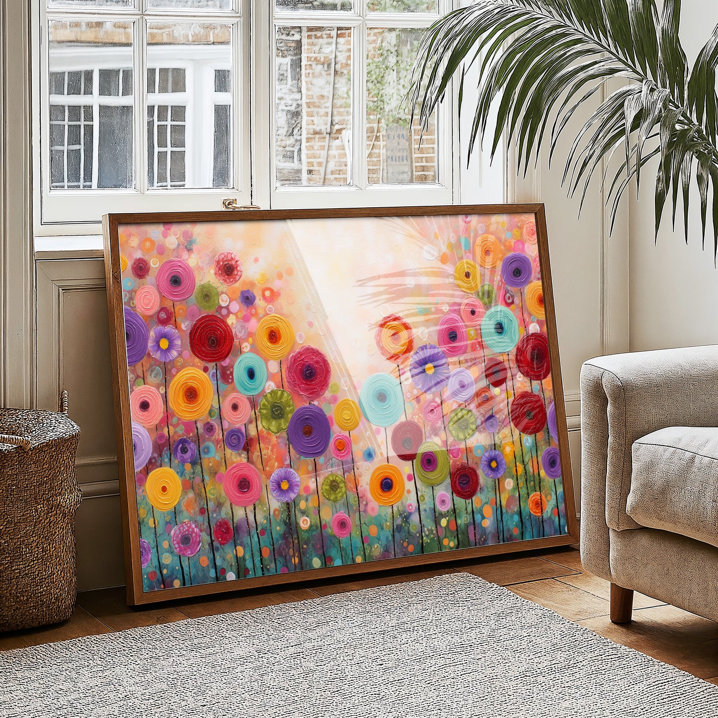 Lollipop Garden Catches Golden Hour