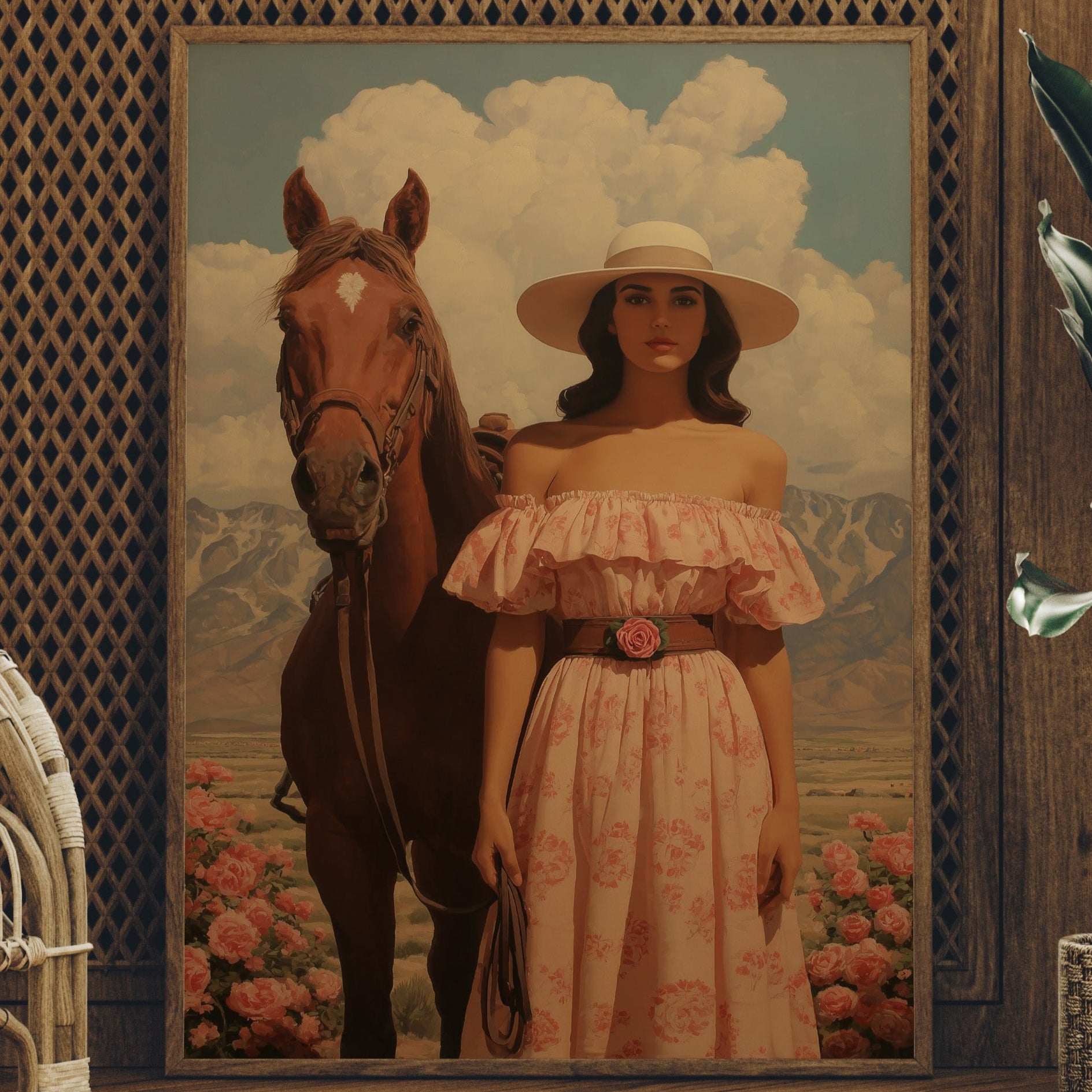 Desert Roses Dance With Stallions