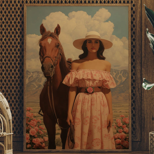 Desert Roses Dance With Stallions