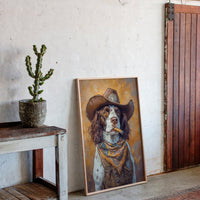 English Springer Spaniel Cowboy Sheriff