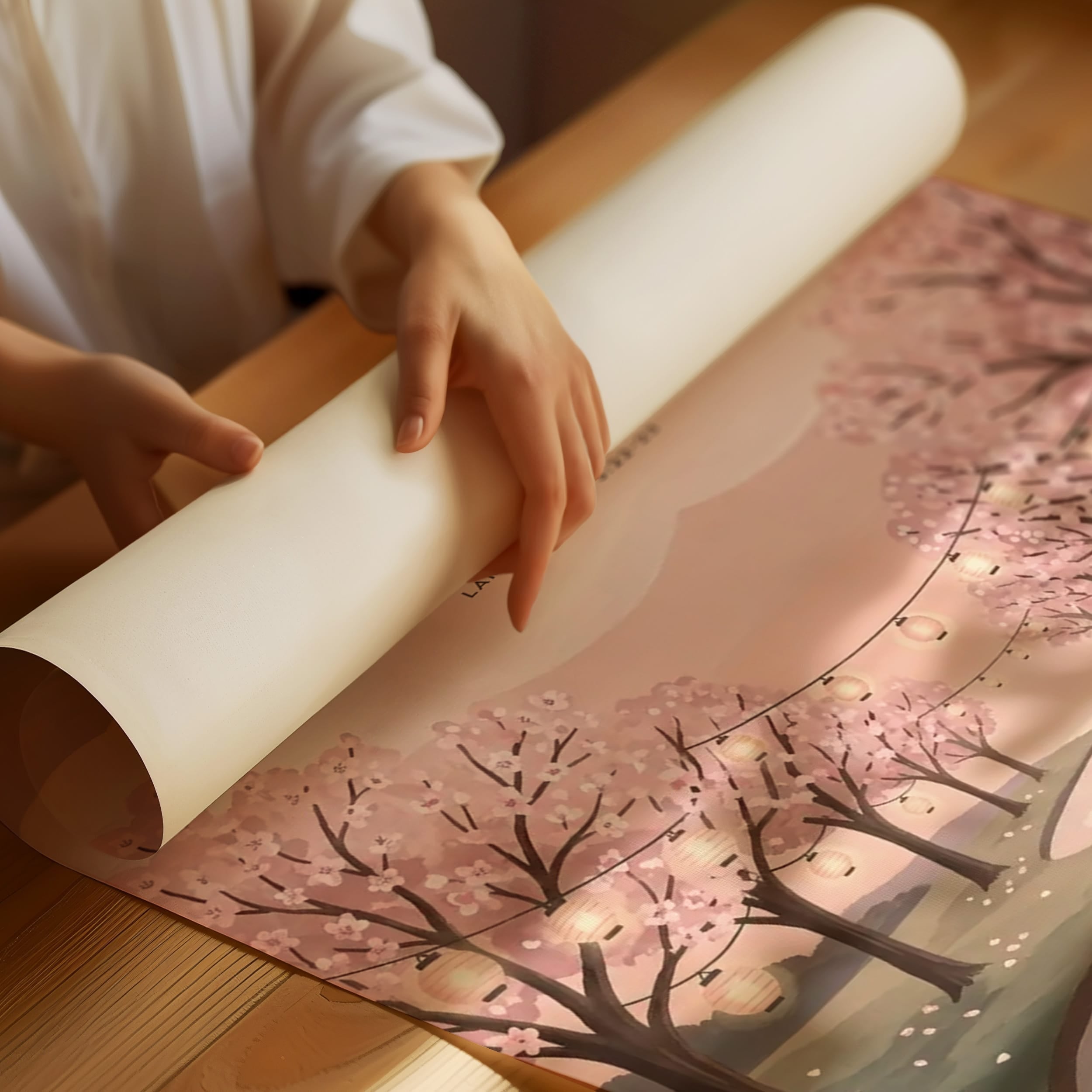 Great Is Thy Faithfulness: Cherry Blossom River