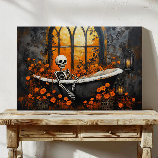 Marigolds Dance At Midnight's Bath