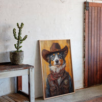 Australian Shepherd Cowboy Deputy