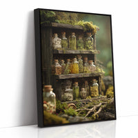 Forest Secrets In Glass Bottles