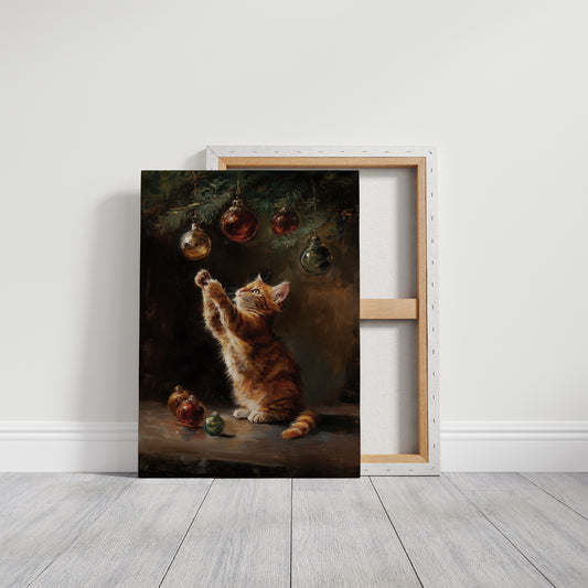 Curious Paws At Christmas