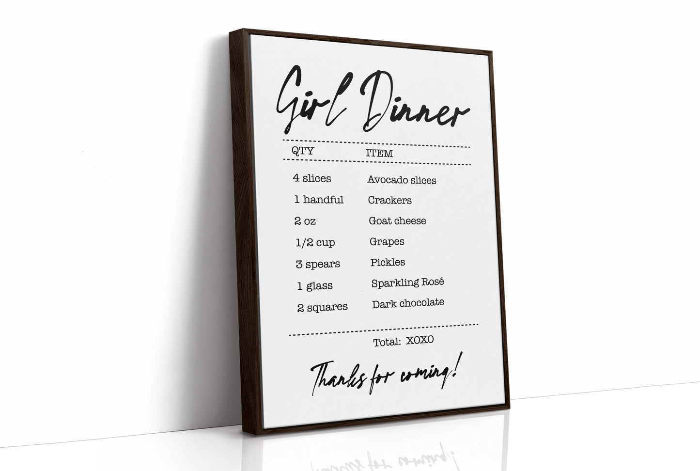 Dinner Without the Rules