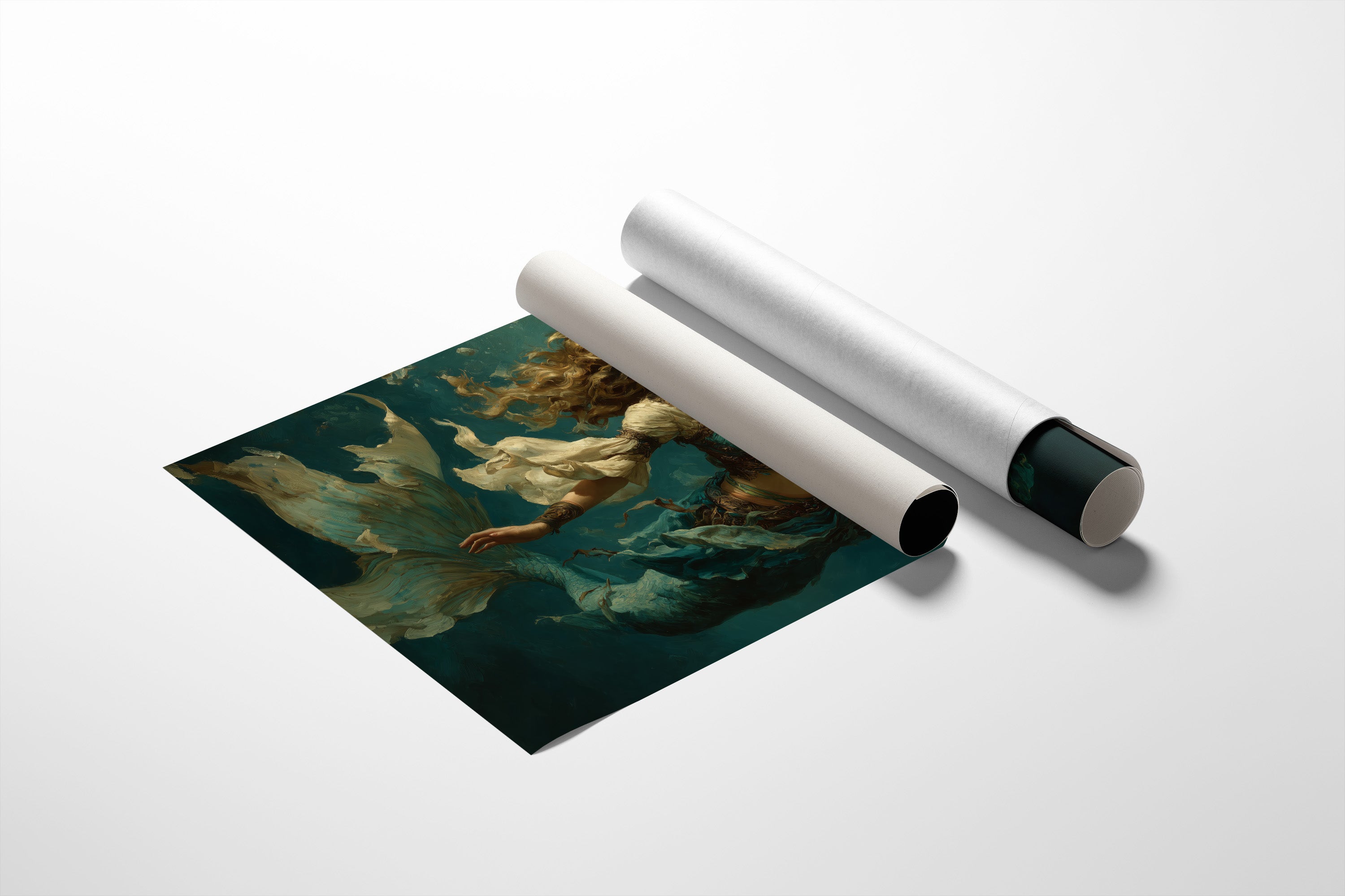 Adrift In Teal Currents