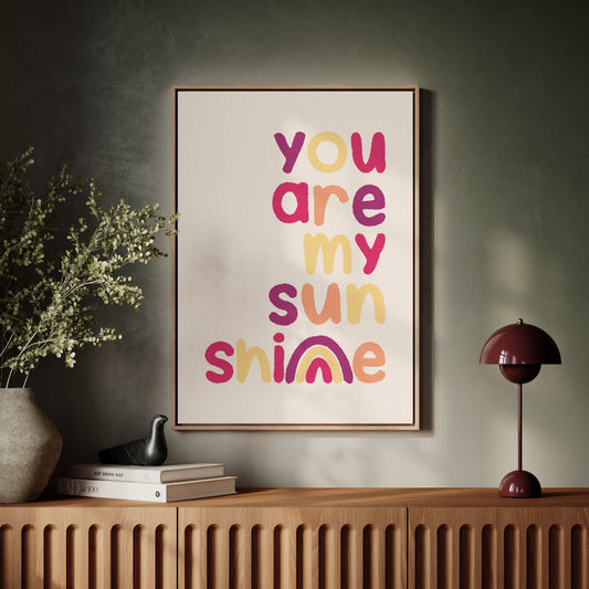 Letters Paint Tomorrow's Rainbow Promise