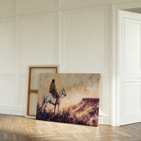 Twilight Scout Above Painted Mesa