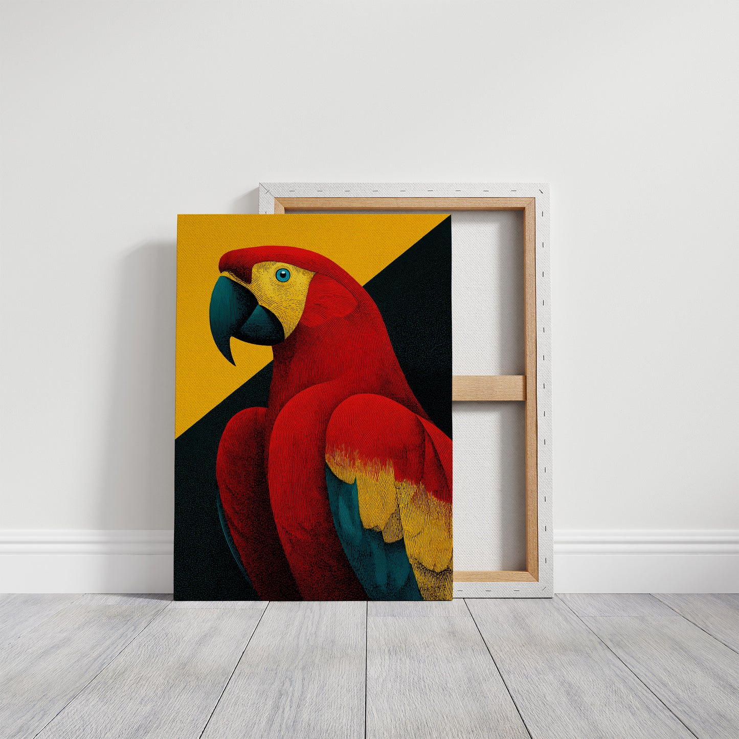 Scarlet Macaw Study