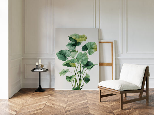 Lotus Leaves Dance In Sunlight