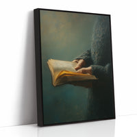 Golden Pages In Gentle Hands