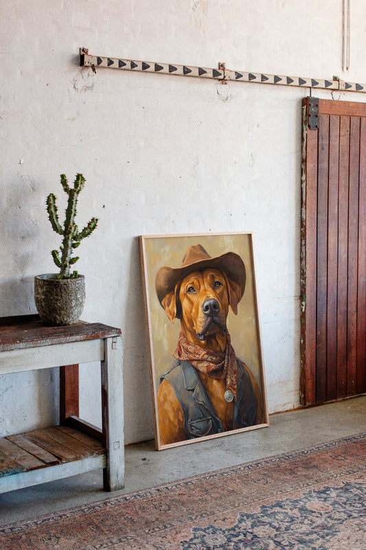 Rhodesian Ridgeback Desert Deputy