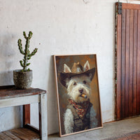 West Highland White Terrier Gunslinger