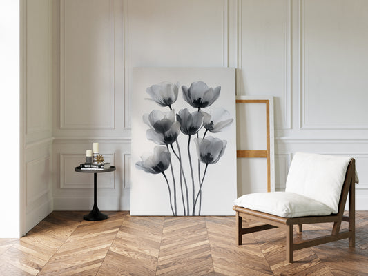 Tulips Dance In Silver Light