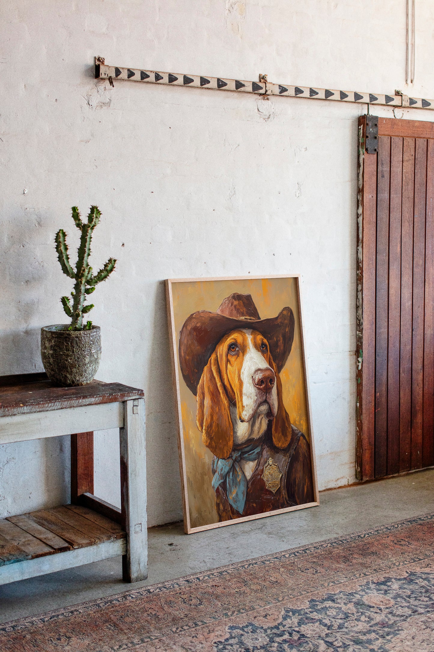 Basset Hound Frontier Sheriff