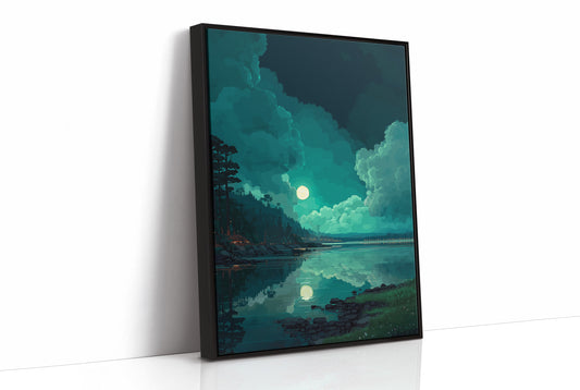 Jade Moons Cast Midnight Reflections