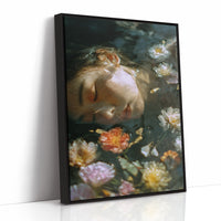 Floating Between Bloom And Sleep