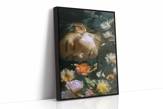 Floating Between Bloom And Sleep