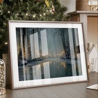 Frost Lake Mirrors December Stars