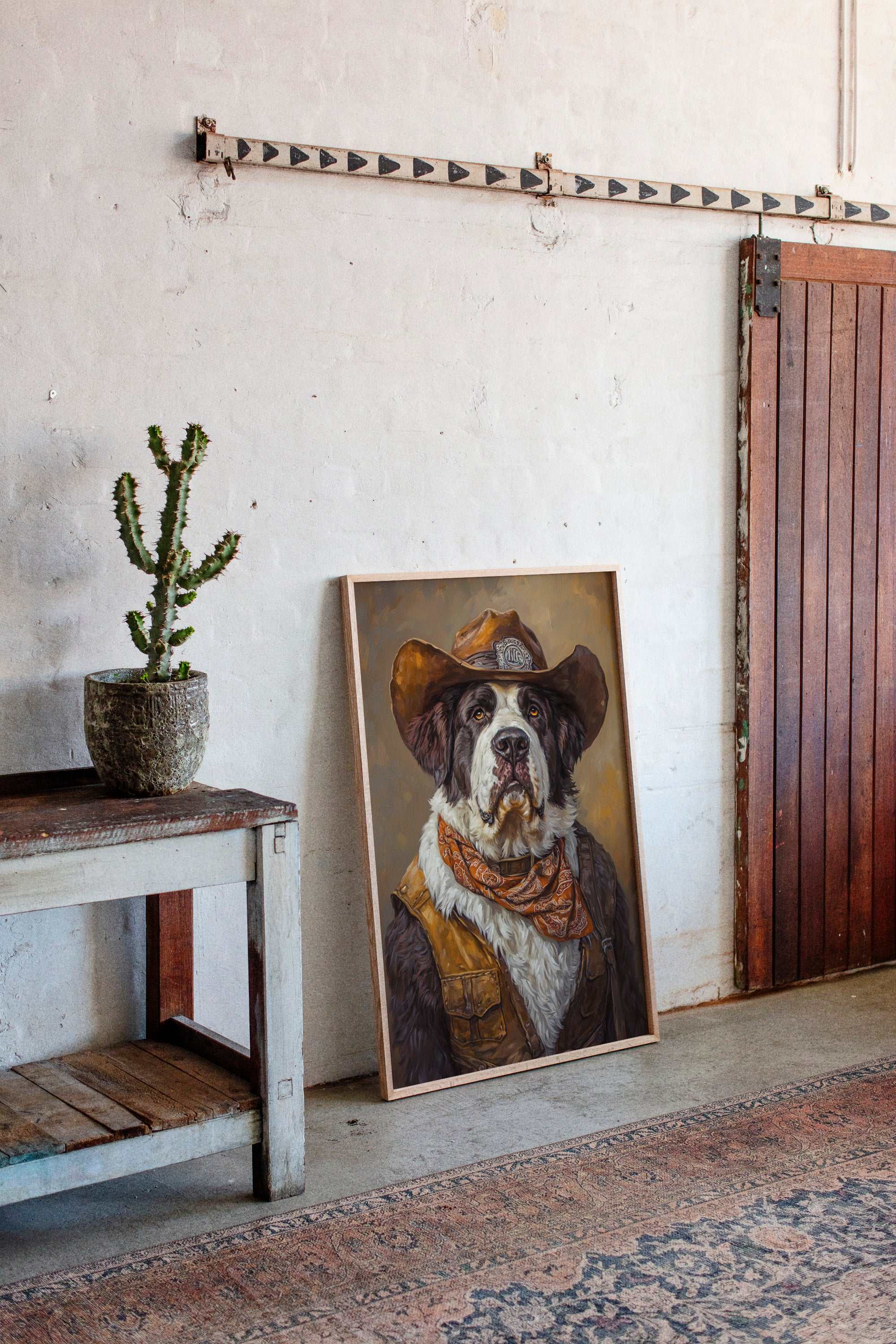 Saint Bernard Saddleback Sheriff