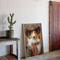 Rough Collie Sunset Wrangler