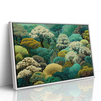 Forest Waves Dance In Emerald Light