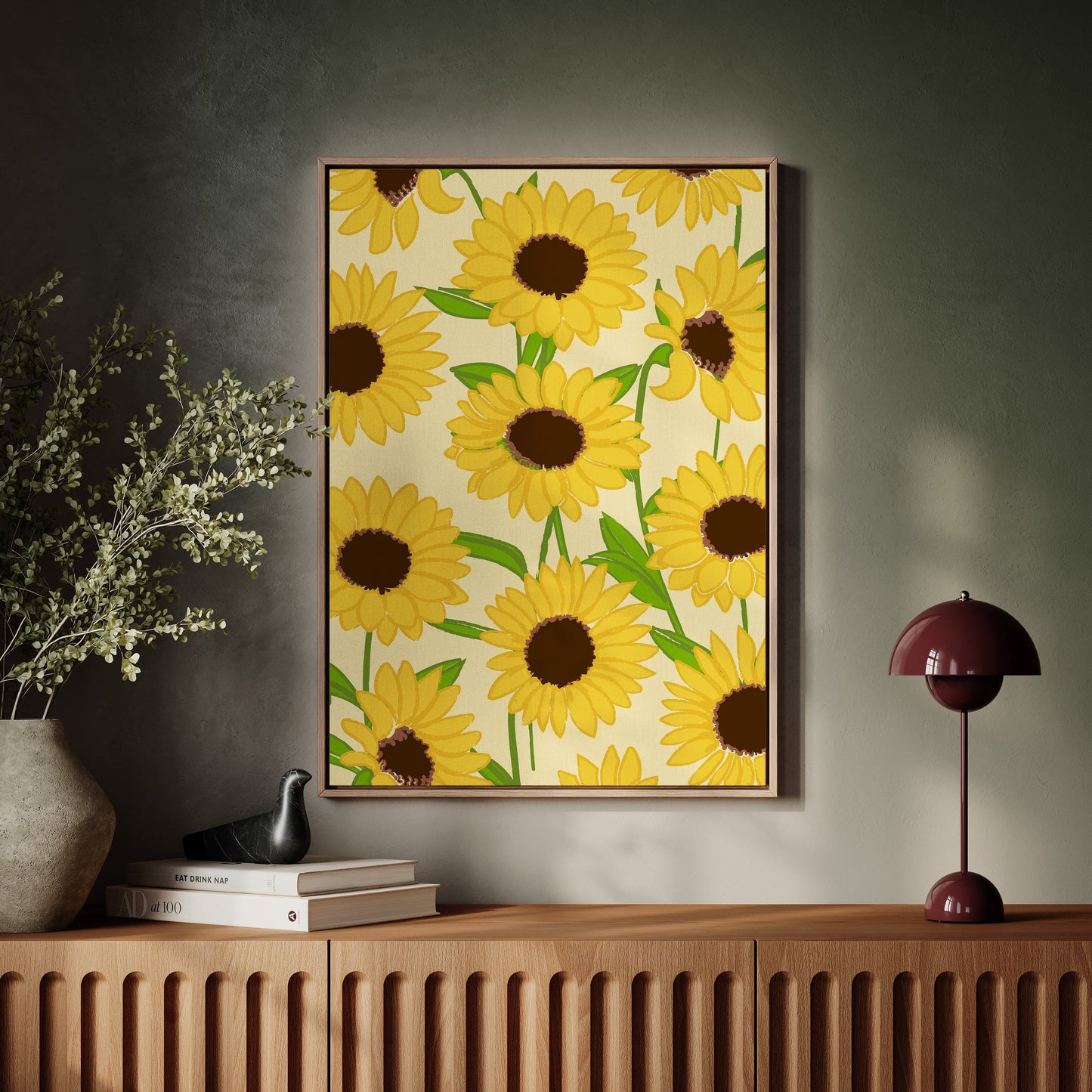 Yellow Petals Chase Summer Light