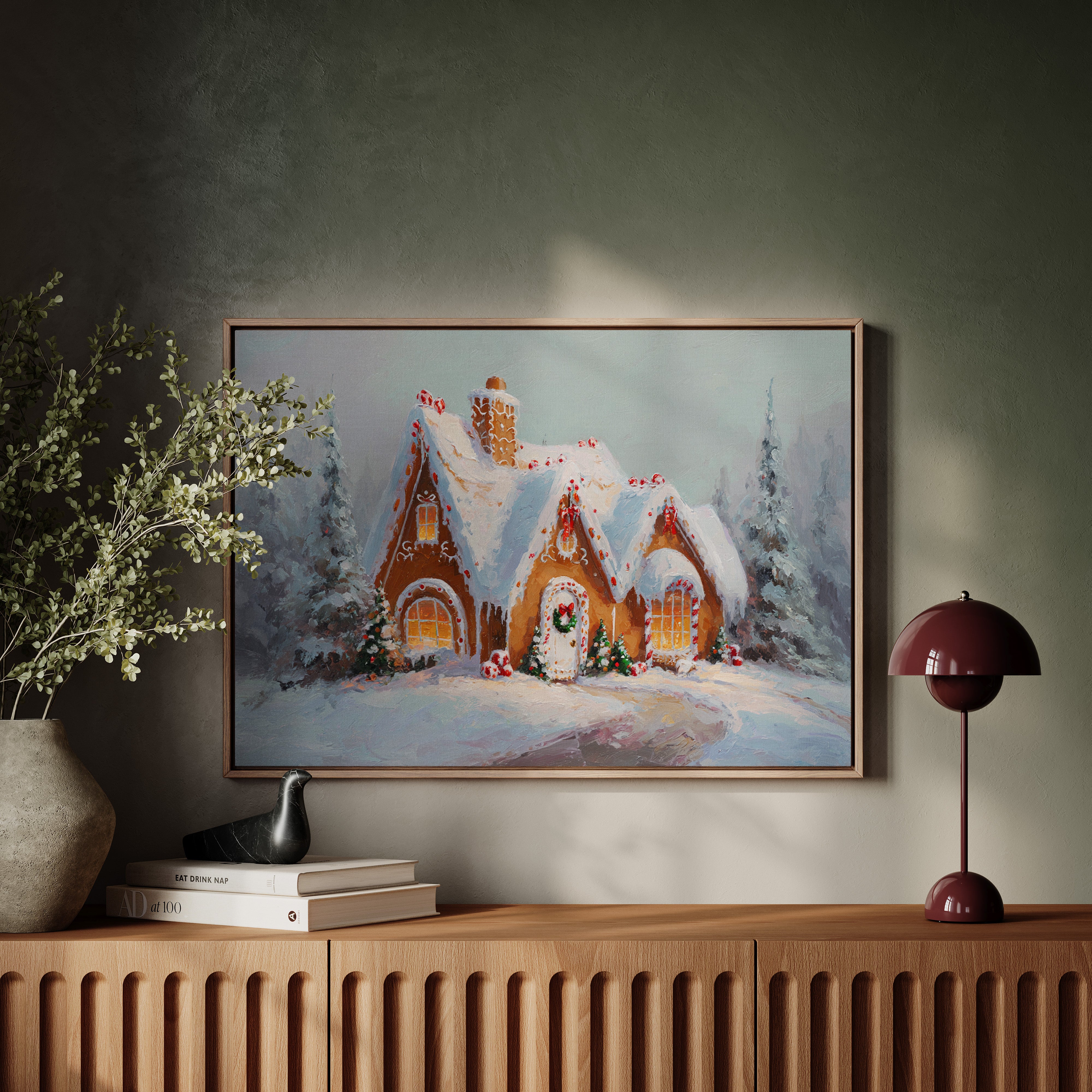 A Cottage Wrapped in Sugar Frosting