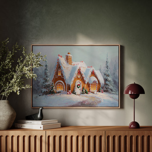 A Cottage Wrapped in Sugar Frosting