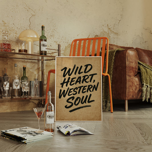 Wild Heart Western Soul Print
