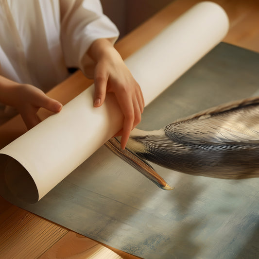 Coastal Watcher On Weathered Perch