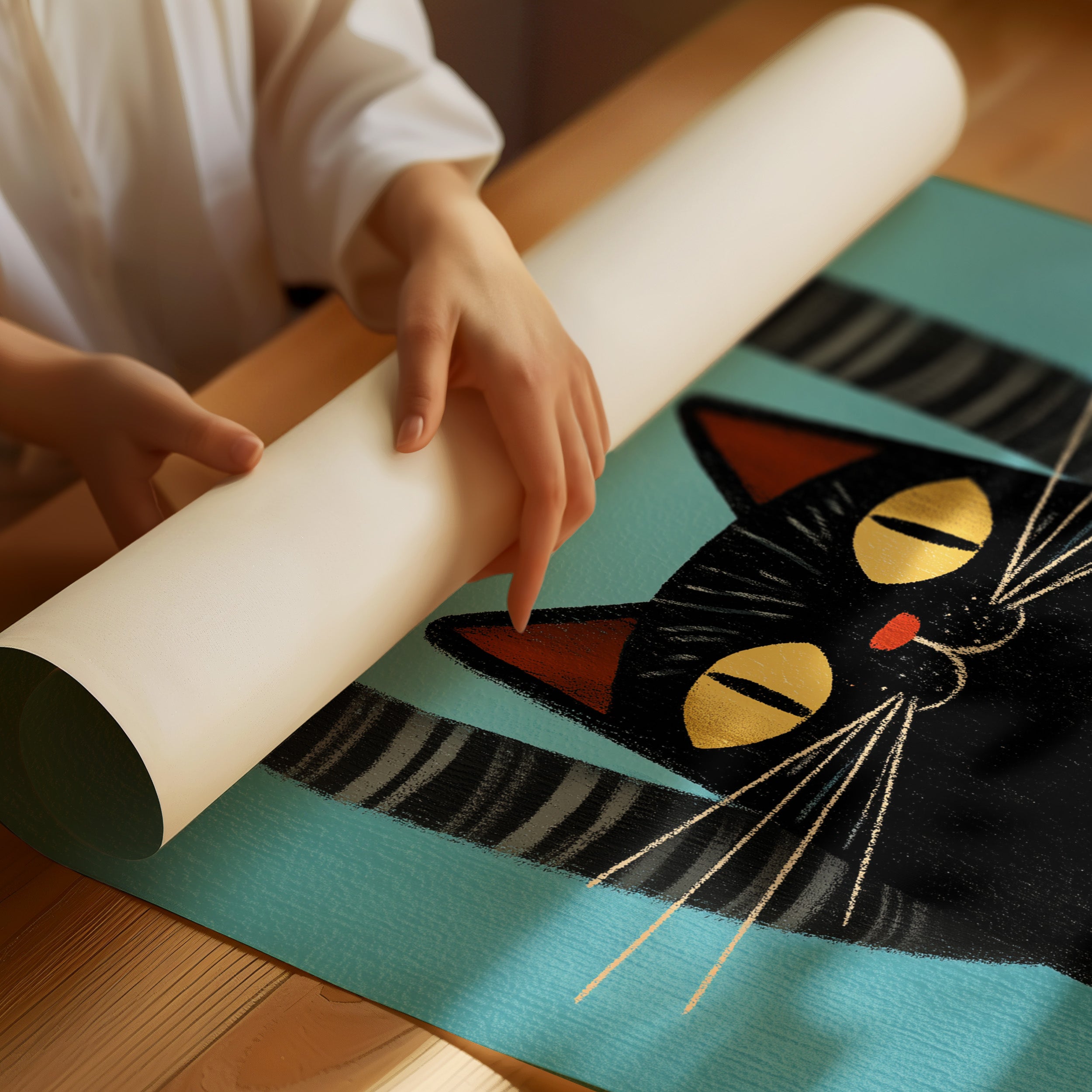 Feline Festivities: A Toast to Mischief