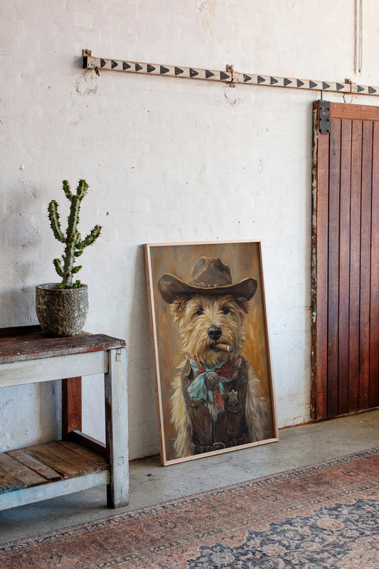 Wheaten Terrier Wild West Deputy